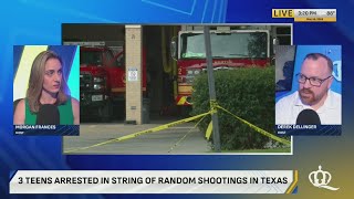3 young people arrested in series of random shootings across Austin that left 4 injured