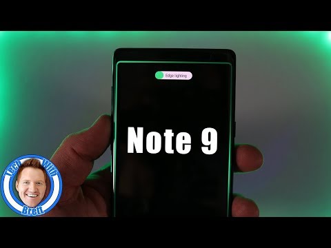 Note 9 Edge Lighting Notifications