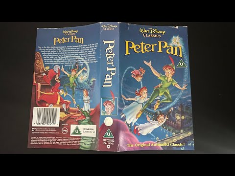 Opening Closing To Peter Pan 1993 VHS UK 