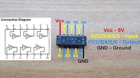 74LS14 explanation/guide/tutorial