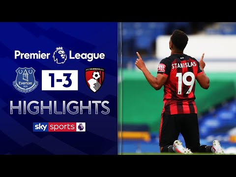 Bournemouth relegated despite win at Goodison Park | Everton 1-3 Bournemouth | EPL Highlights