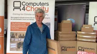 Bromley and District Talking Newspaper Receive a Donation of a Laptop from Computers 4 Charity