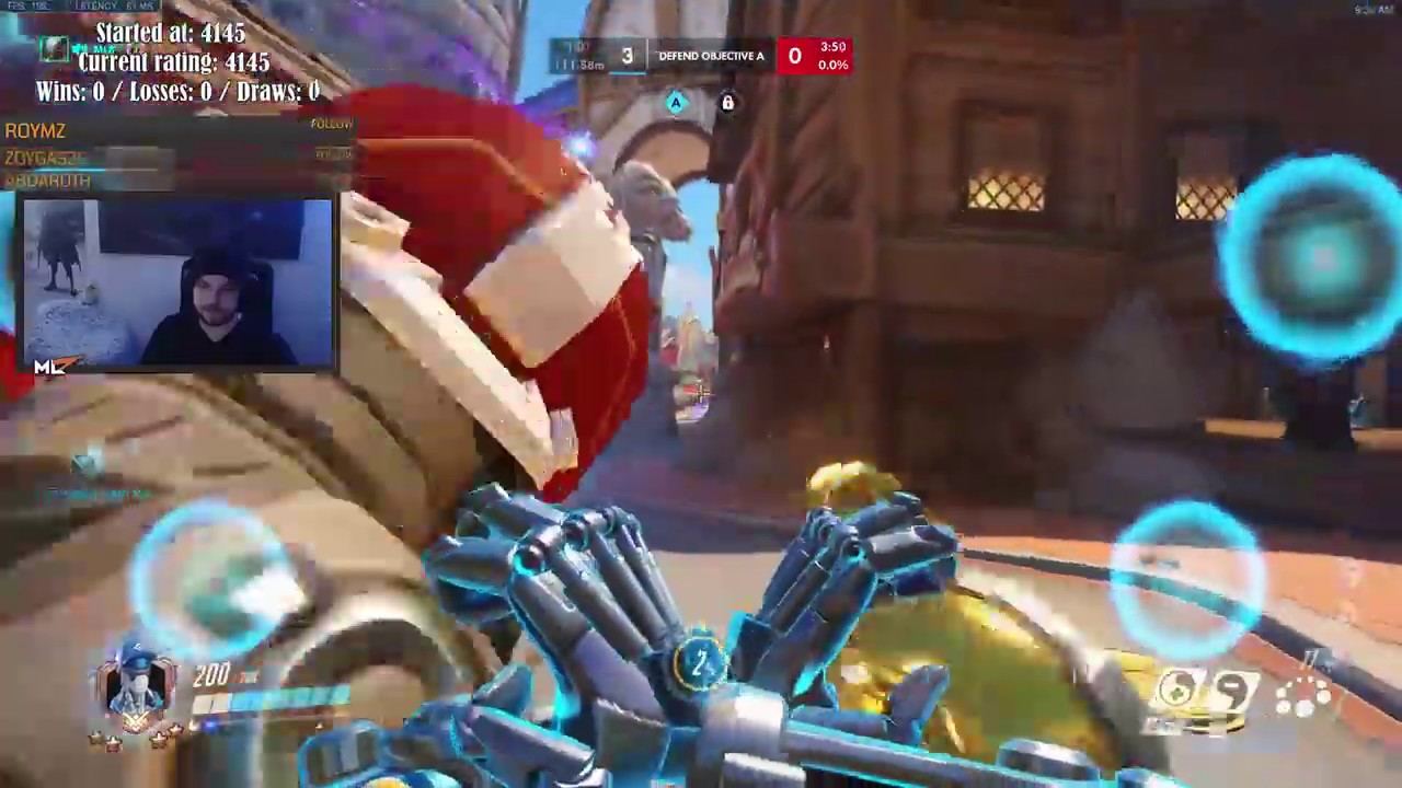 Overwatch mL7 Godlike Level Ana & Zenyetta Gameplay