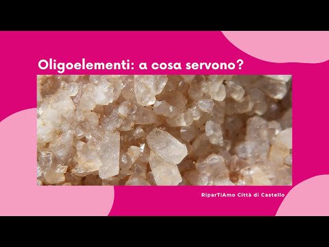 Video 24-06-2020: Oligoelementi, a cosa servono?