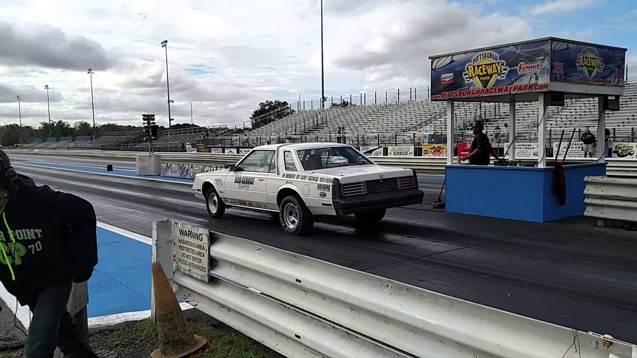 1983 Dodge Mirada runs a 12.24 quarter mile into the wind