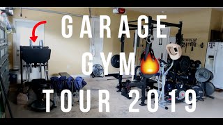 GARAGE GYM TOUR 2019 | BUILDING A HOME GYM OFF OF CRAIGSLIST AND FACEBOOK MARKETPLACE