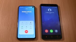 Over the Horizon Incoming call & Outgoing call at the Same Samsung S10e + Xiaomi Redmi Note 2 Resimi