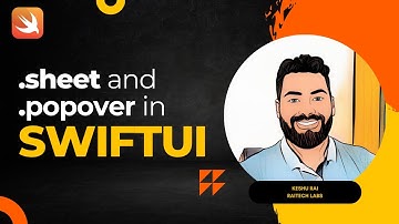 SwiftUI Bottom Sheet and Popover Presentation