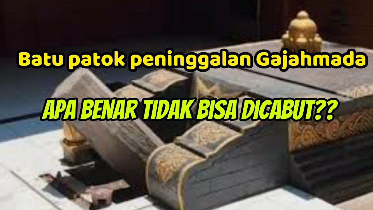 BATU TERTANCAP DI TANAH TIDAK BISA DICABUT OLEH ALAT BERAT