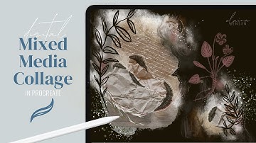 Make a Digital Mixed Media Collage in Procreate