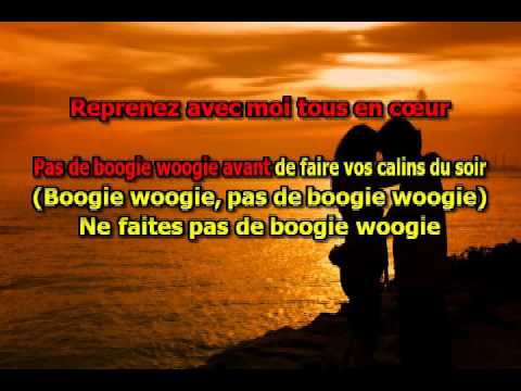 Alpha 5 Karaoke Fr Dur Eddy Mitchell Pas De Boogie Woogie Youtube