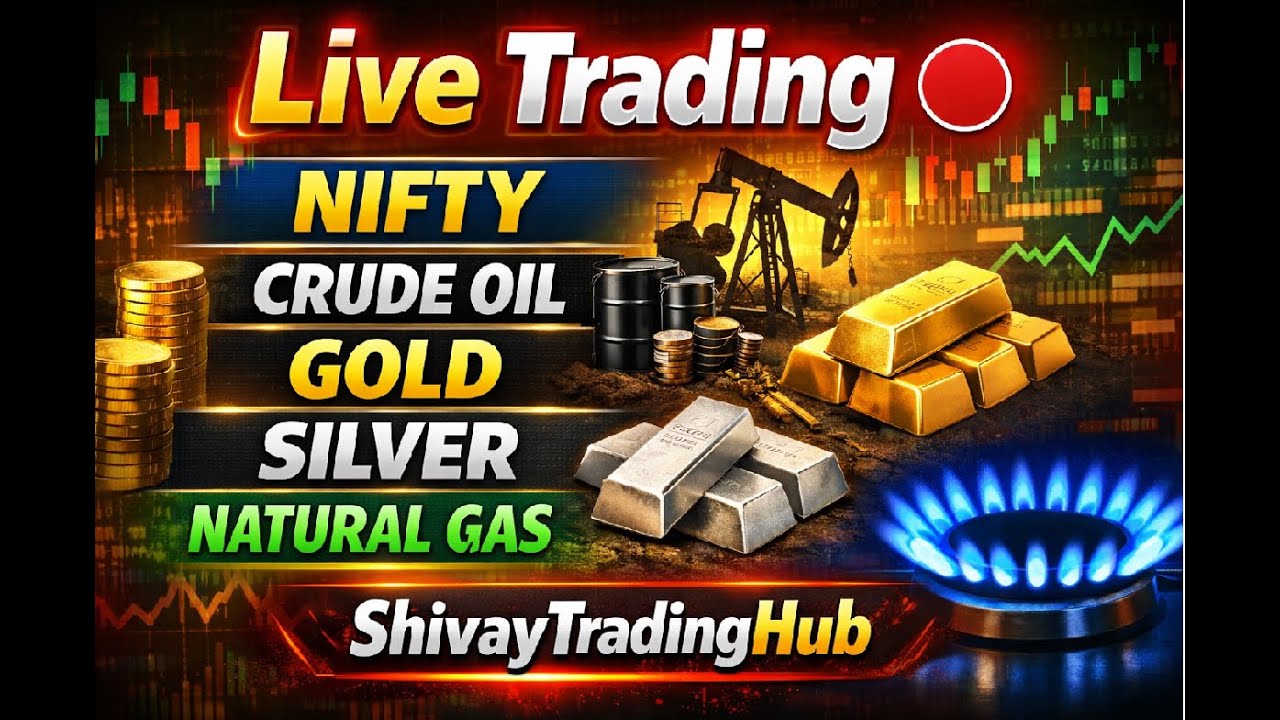 Live Trading Session: NIFTY50 | GOLD | US OIL | 30 December 2025
