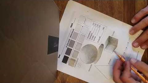 Completing a Value Scale with Graphite