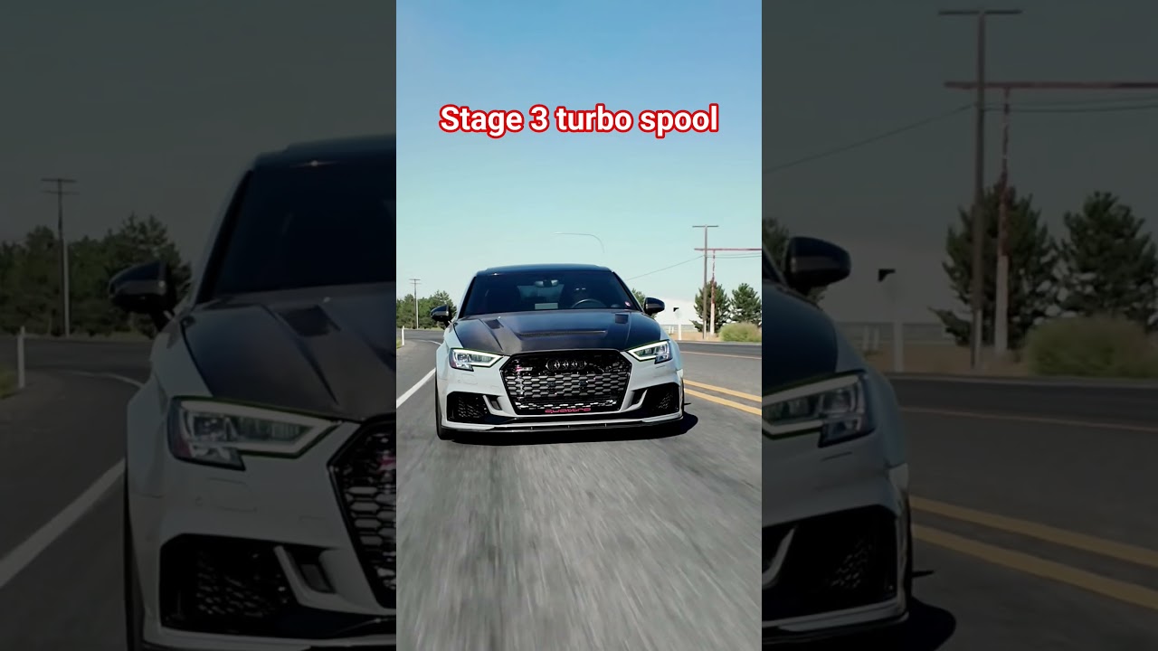 Audi RS3 - IMS750hs turbo sounds! 