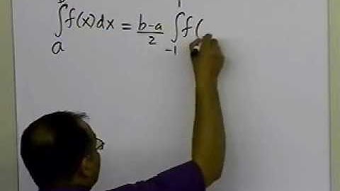 Chapter 07.07: Lesson: Multiple Segment Gauss Quadrature Rule for Singular Integrands: Part 1 of 2