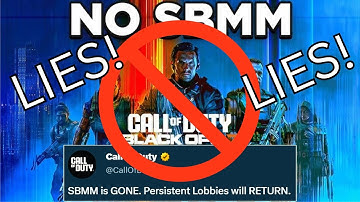 SBMM IN CALL OF DUTY WILL RETURN HERE WHY!