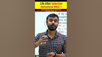 Life after SELECTION 🎯 मौज 😱 Motivational Video 🔥 । Aditya Ranjan Sir #shorts