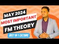 Most important theory of financial management for may 2024 fm important theory