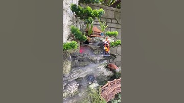 thác nước hồ cá nhỏ Thầy Thích Minh Tuệ