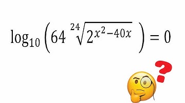 Logarithmic equations. How to solve it with ease