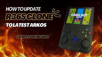 How to update R36S clone to latest ArkOS