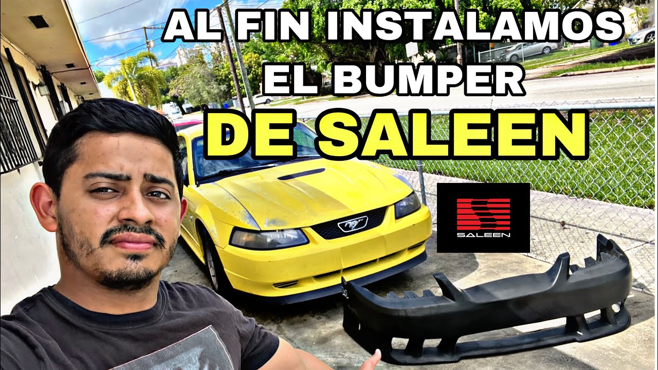 LE PONEMOS EL BUMPER DE SALEEN AL MUSTANG NEW EGDE!!! Parte 1 de body kits KBD |||enier Jarquín