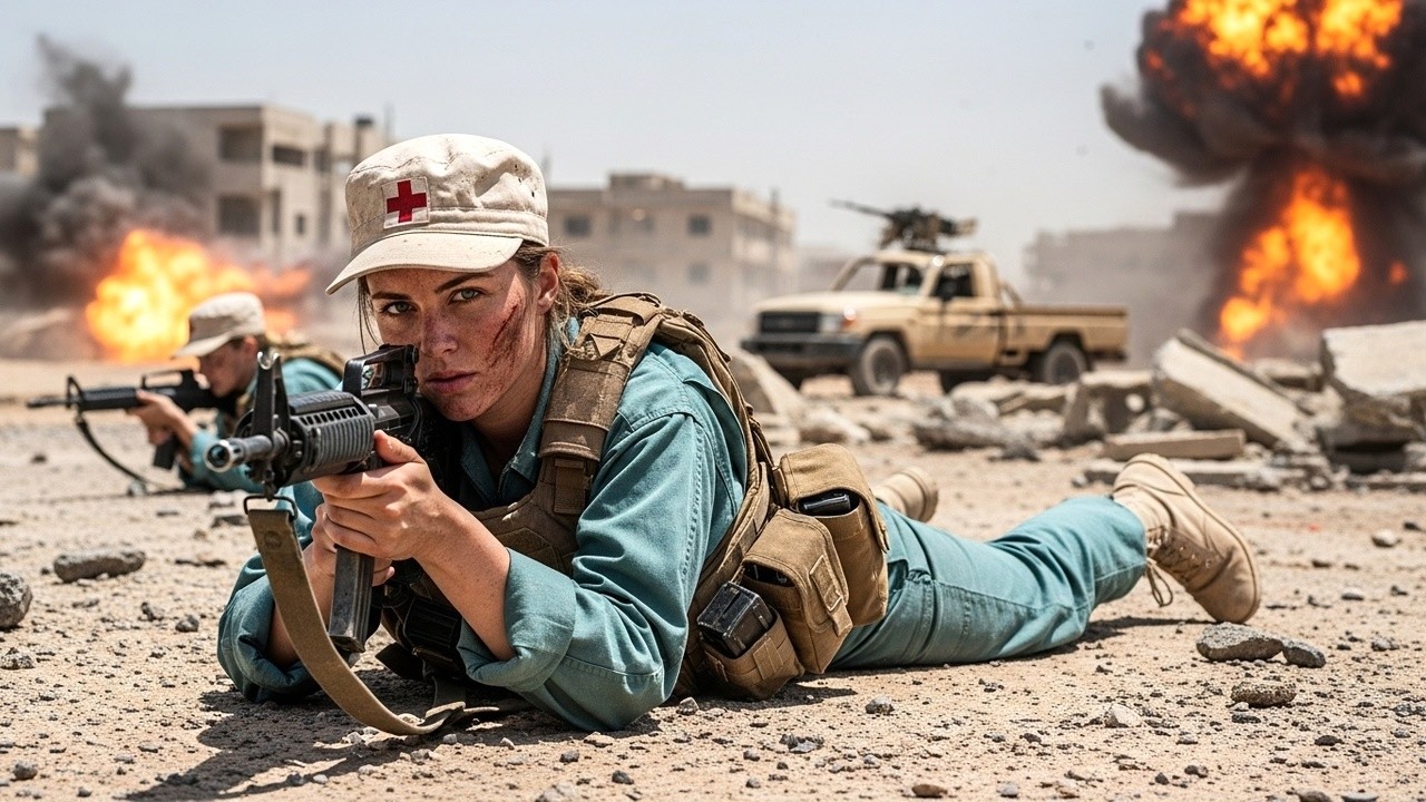 SEAL myślał, że to tylko pielęgniarka — potem ona przejęła kontrolę nad bitwą