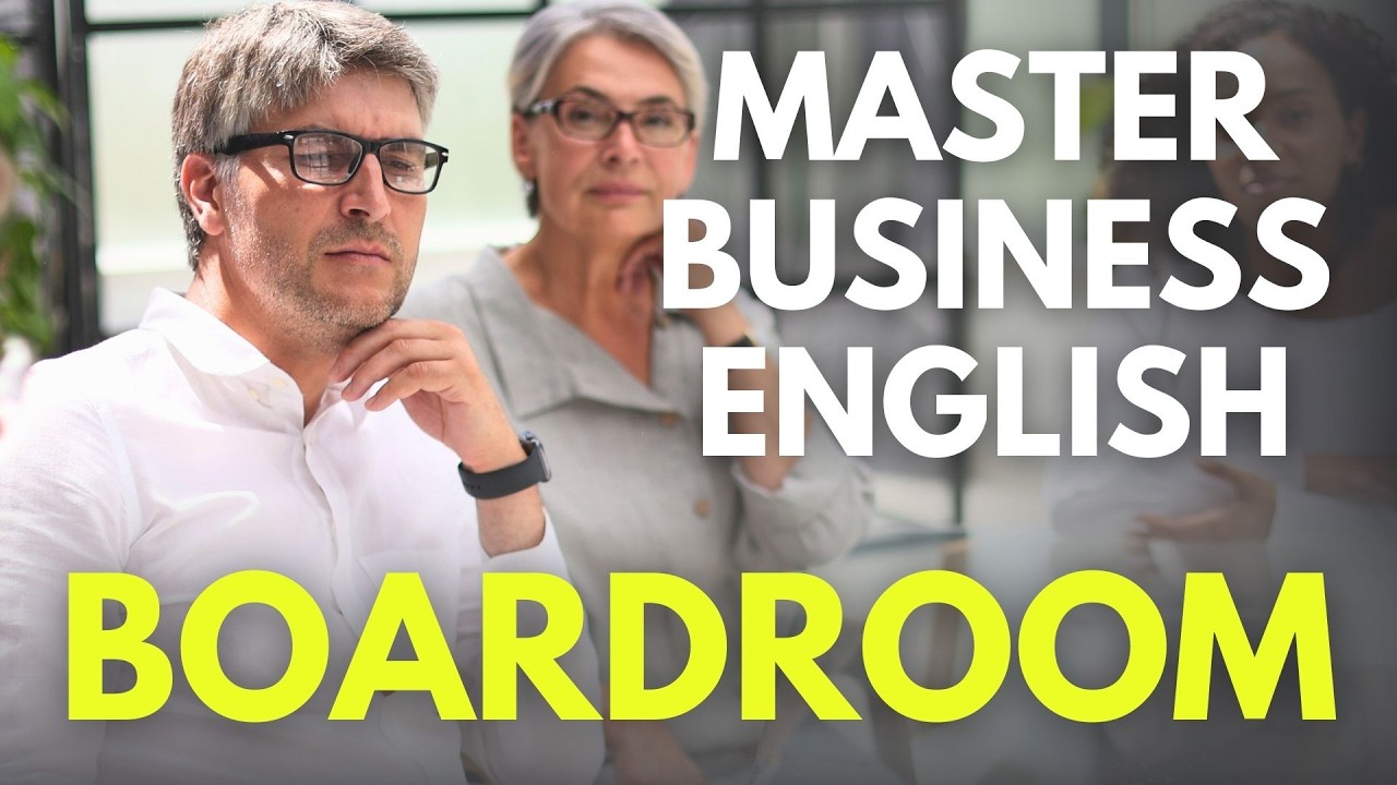 Boardroom Conversations That Move Ideas Forward - Advanced Business English [BEL179]