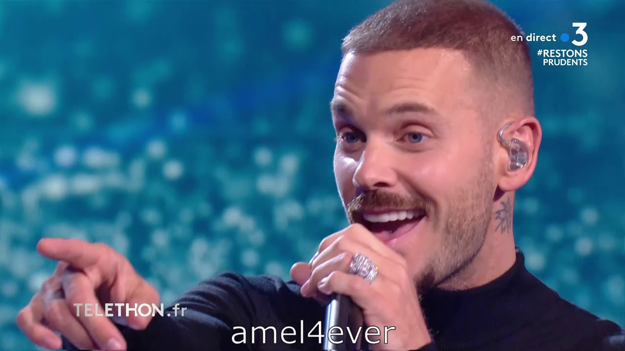 M. Pokora - S'en aller (FR3, Téléthon, 04/12/2020)
