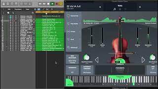 Video voorbeeld van "|| Basillenu siluvalo || instrumental playing with || swam viola || v3 by Narendra Joy logic pro x"