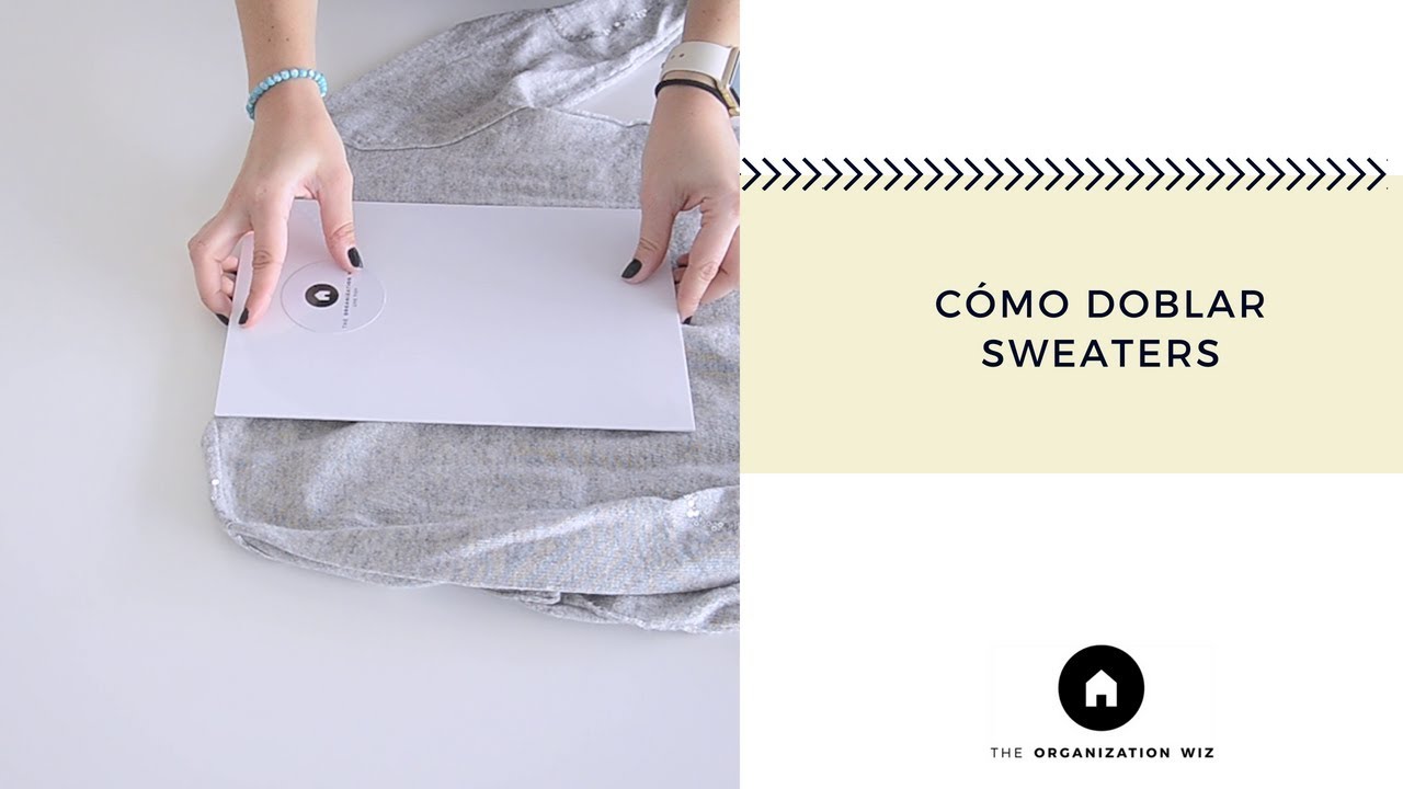 C MO DOBLAR SWEATERS YouTube