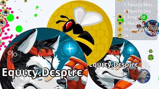 INSANE REVENGE! DESTROYING EQUITY CLAN (Agar.io Mobile Gameplay)