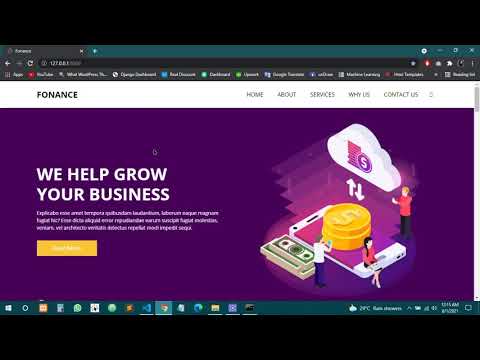 Basic Business Django Project | Python Django Project | Konsole Coder