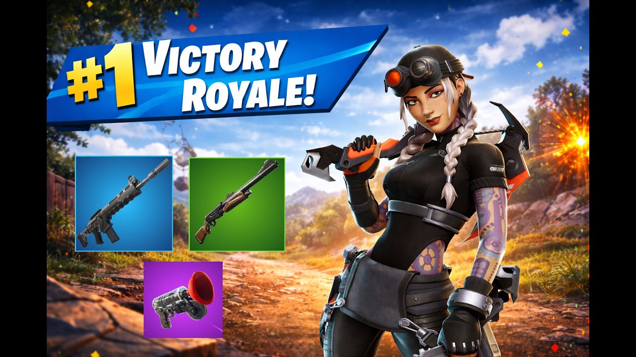Fortnite Solo Reload ZERO BUILD Win Gameplay #3 - YouTube