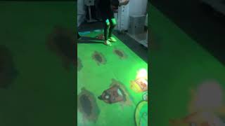 interactive floor different game with chirdren