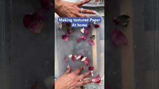 How to make paper at home EASY #easydiy #easydiyprojects #satisying