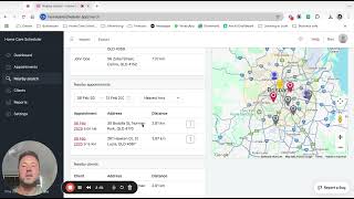 Find Nearby Appointments & Clients | Home Care Scheduler’s Smart Search