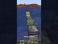 Working speed boat #minecraft #minecraftbuilding