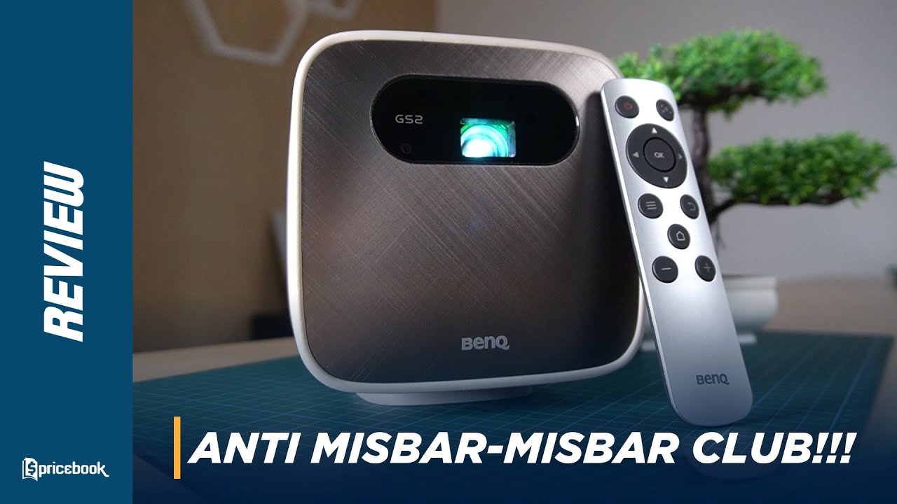 Review BenQ GS2, Proyektor Mini 