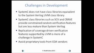 SystemC-based UVM Verification Infrastructure