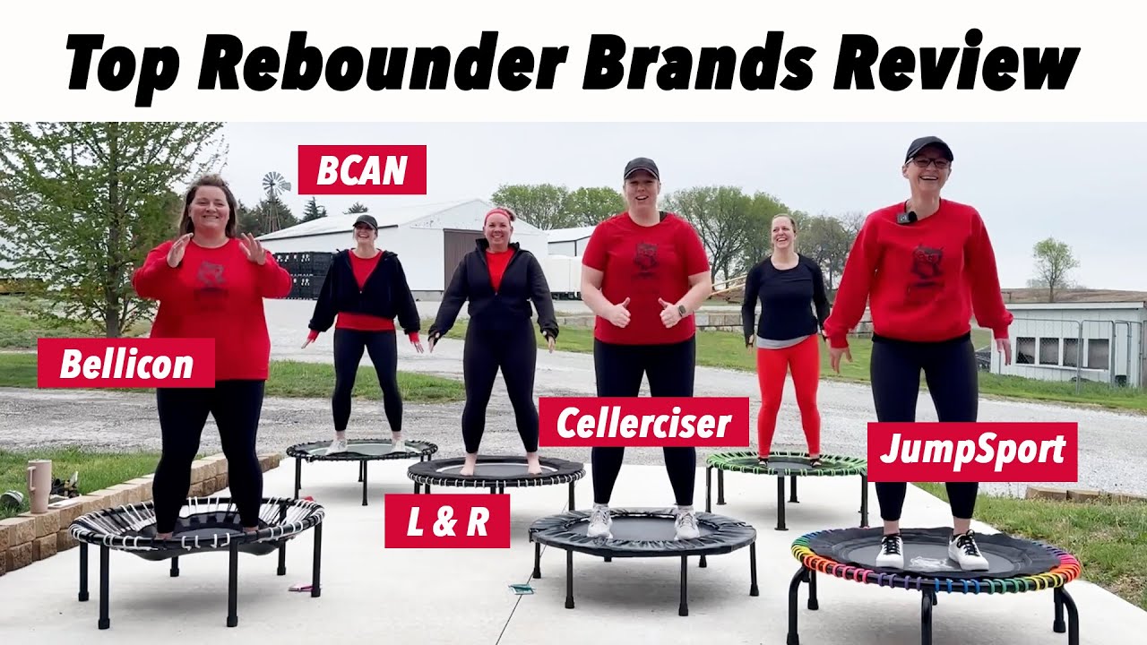 Rebounder Reviews and Recommendations 6 TOP Mini Trampoline BRAND Comparisons