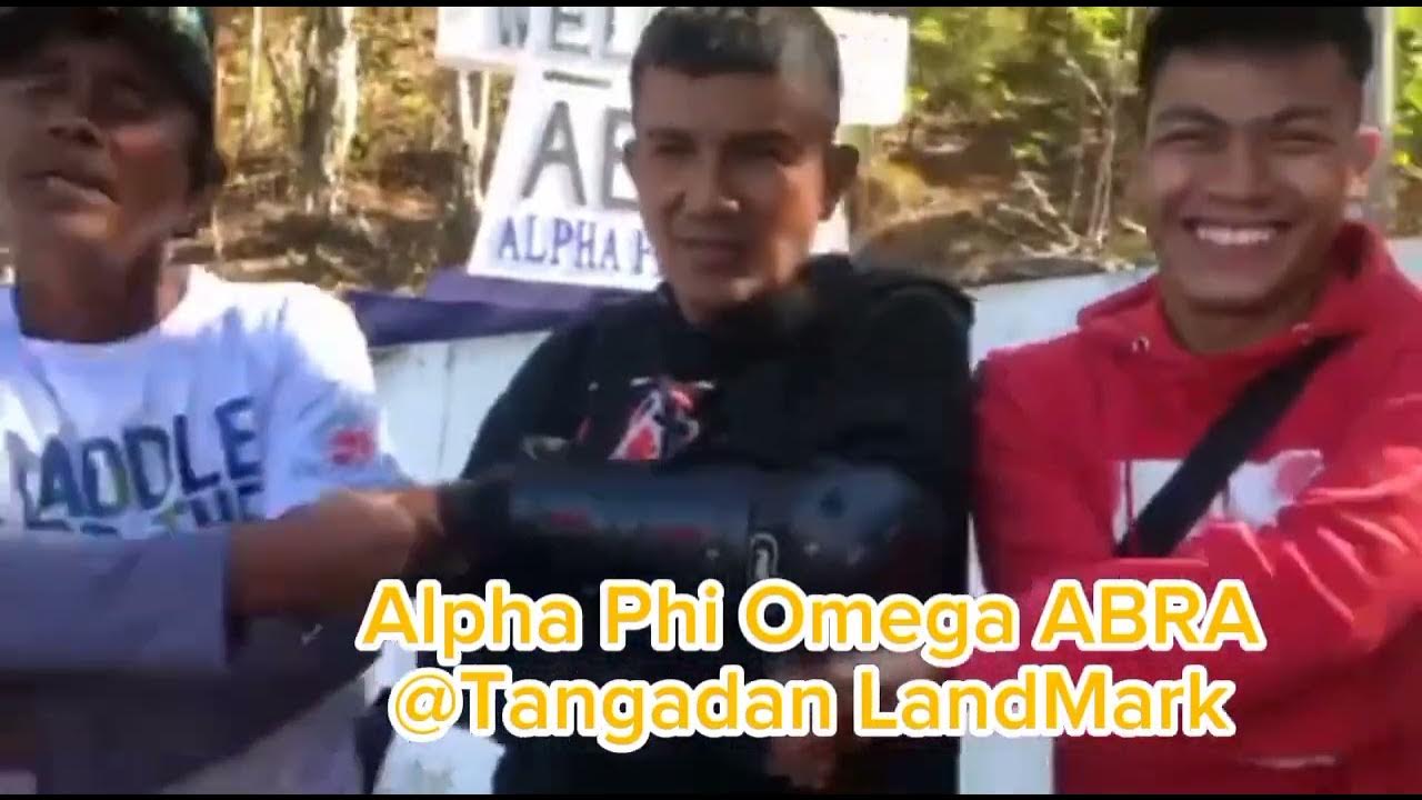 APO AbraSinging the APO Toast Songafter Fraternity Service Tangadan