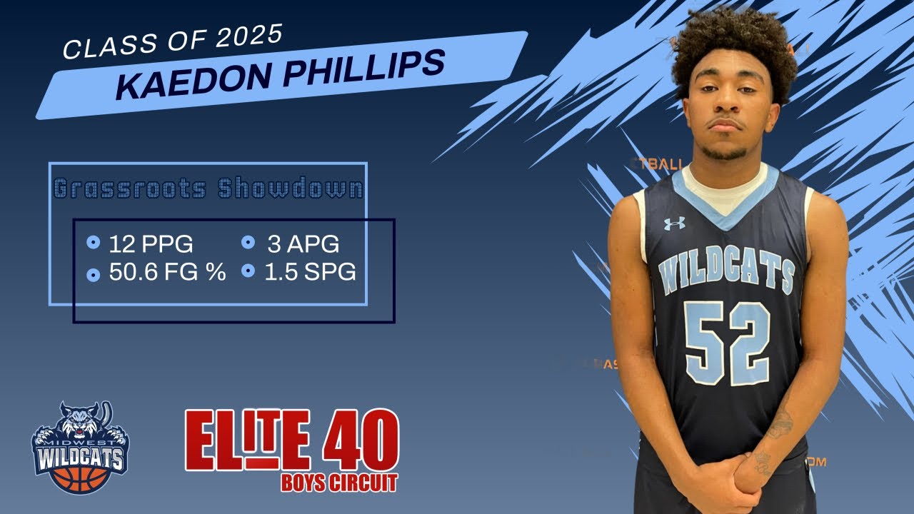 Kaedon Phillips 2025 Grassroots Showdown Highlights - YouTube
