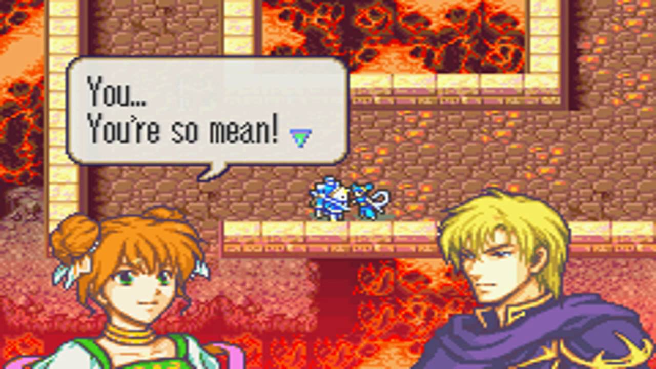 Fire Emblem The Sword of Seals: Lalum and Percival Support Conversations