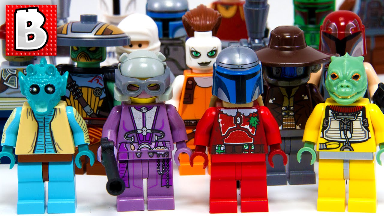 lego star wars bounty hunter characters