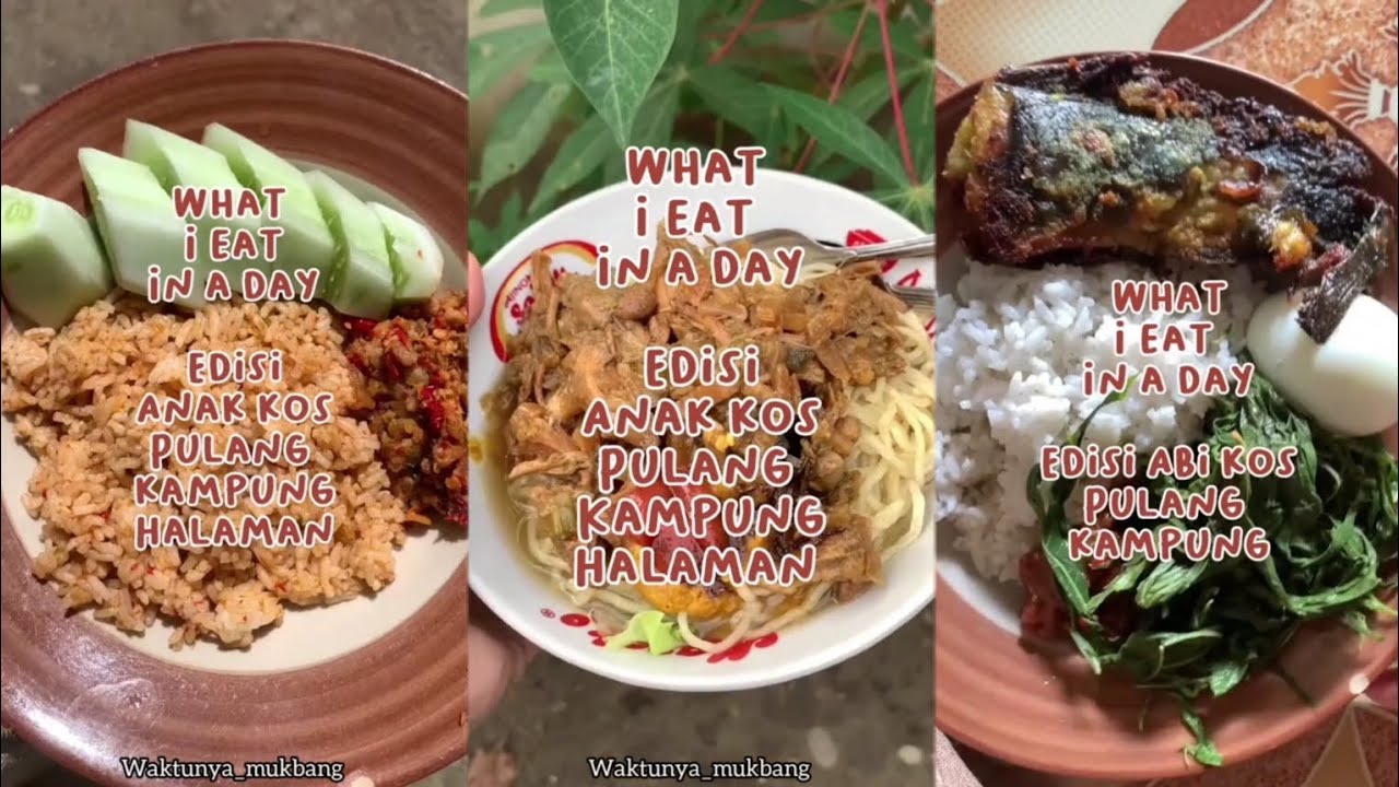 what i eat in a day|| Anis manis||edisi pulang ke kampung halaman part II.