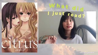 CITRUS+ by Saburouta |Top Yuri Manga| I didn't expect this