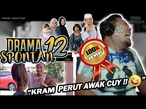 KRAM PERUT Cuyyy !!! 😂 Drama Spontan 12 | REACTION By Endhy TK