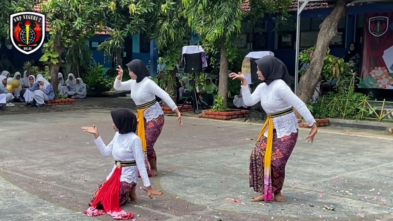 Bagian 5 ~ PENTAS SENI HUT SMPN 2 BEJI KE 25 ~ TARIAN INCLING JANGGET