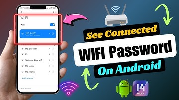 How To See Connected WIFI Password On Android